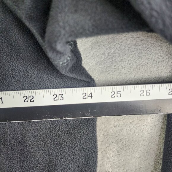 Mens Black Columbia Fleece Pullover Sweatshirt Long Sleeve 1/2 Zip Size XL - Picture 10 of 12